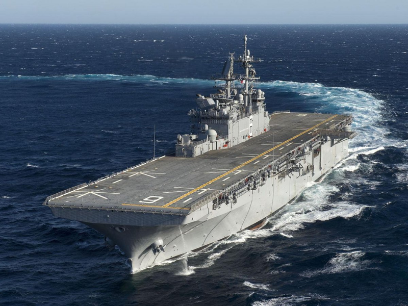 Illustration for article titled USS America: The Navy's Newest Flattop Can't Decide What The Hell It Is